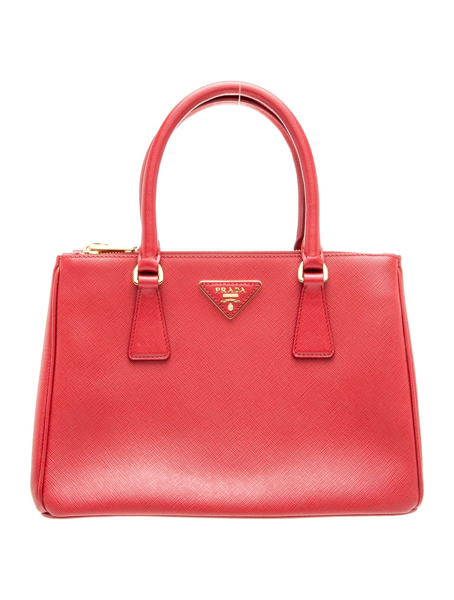 Saffiano Leather Galleria Double Zip