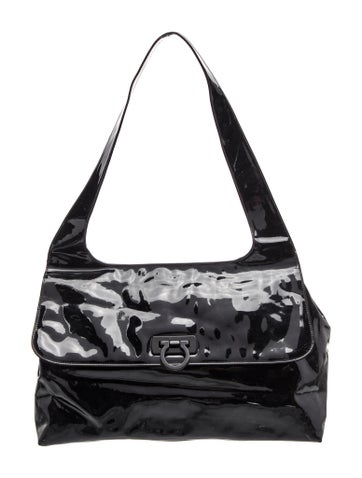 Patent Leather Shoulder Bag