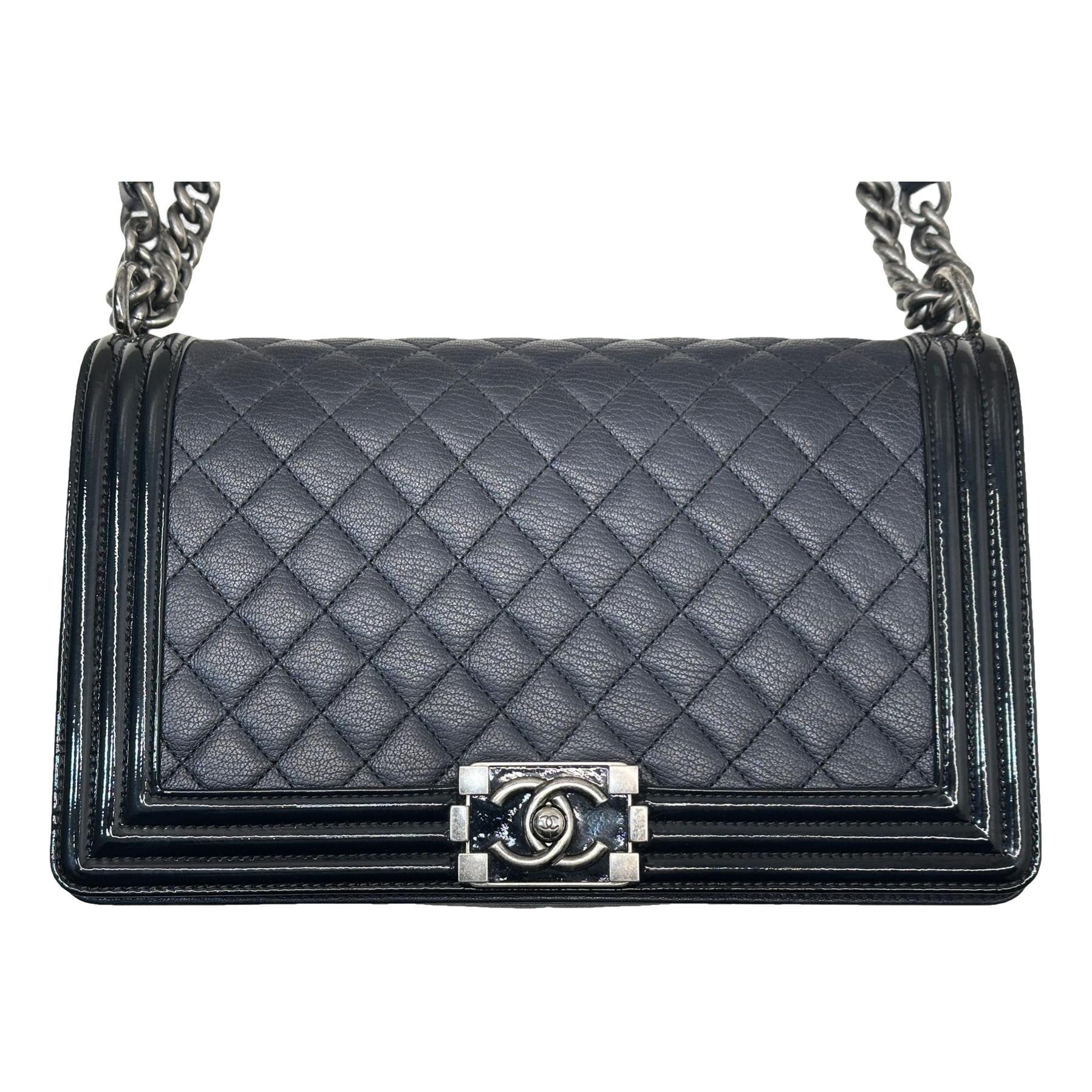 Boy leather handbag