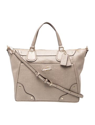 Leather Top Handle Bag