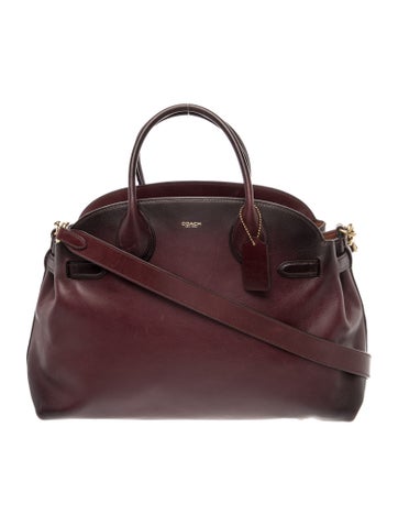Leather Soft Empire Carryall