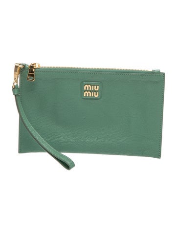 Miu Miu Leather Clutch