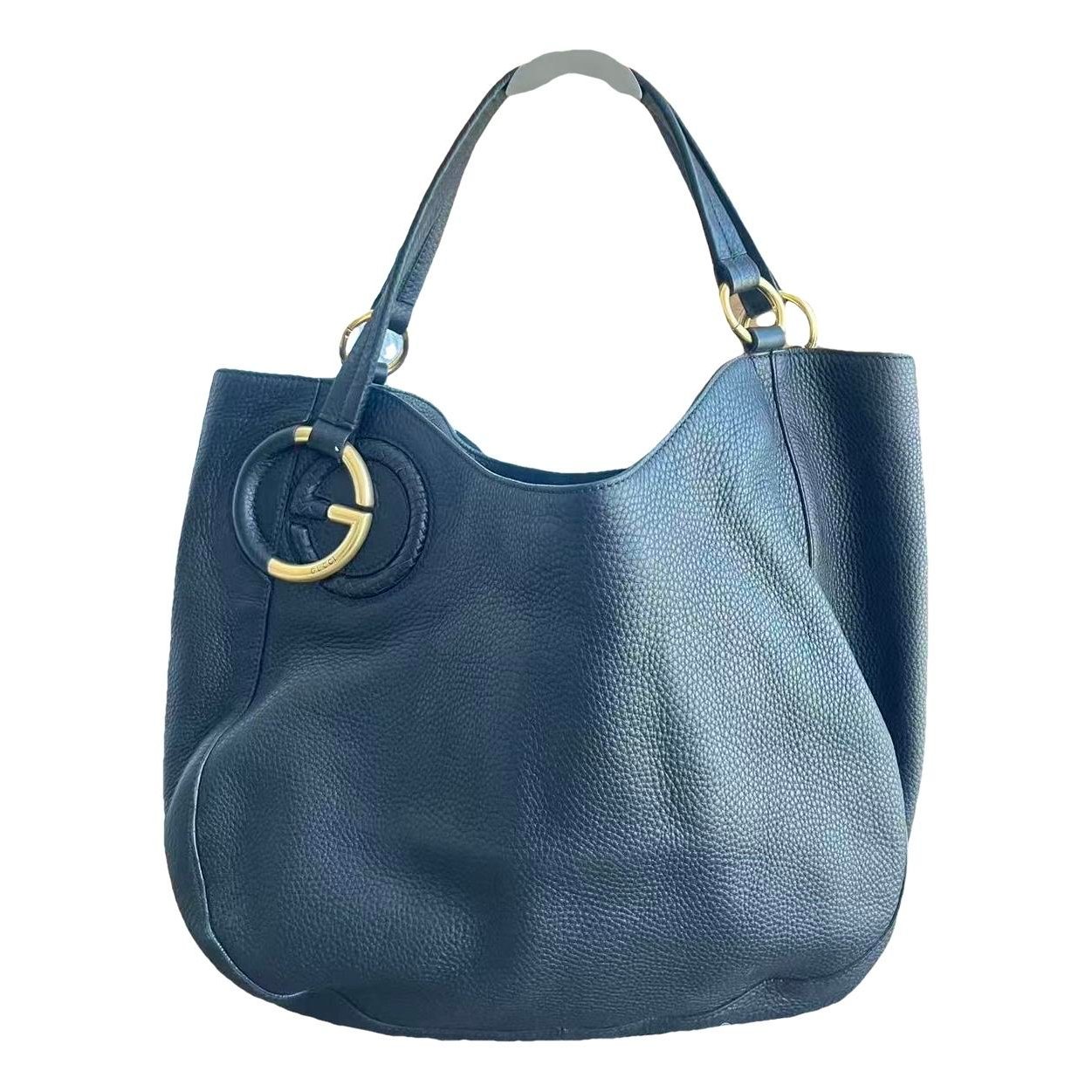 Leather tote
