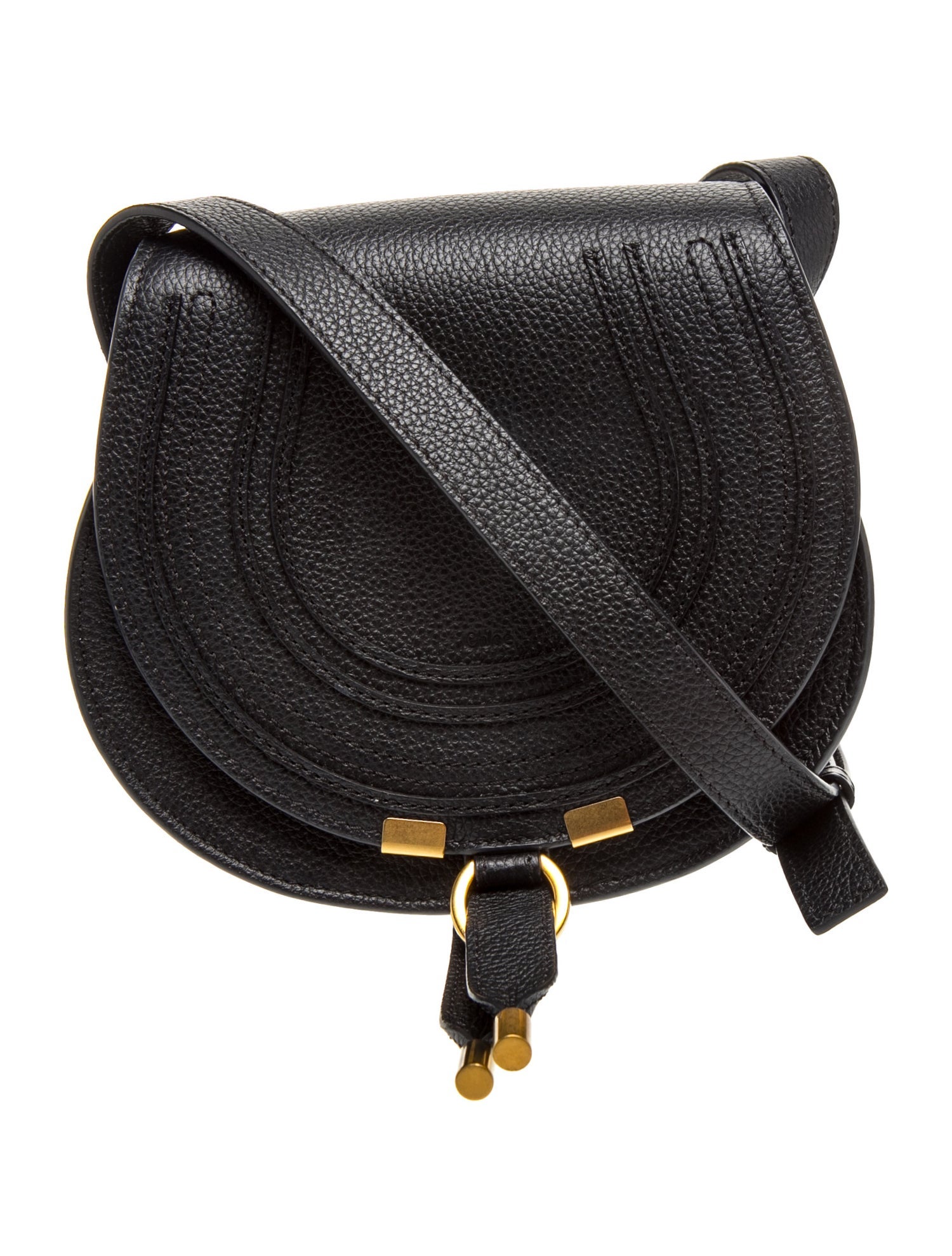 Chloe Leather Marcie Crossbody Small