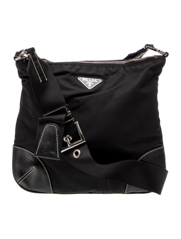 Tessuto Nylon Messenger Bag