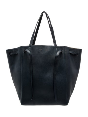 Leather Cabas Phantom w/Belt Medium