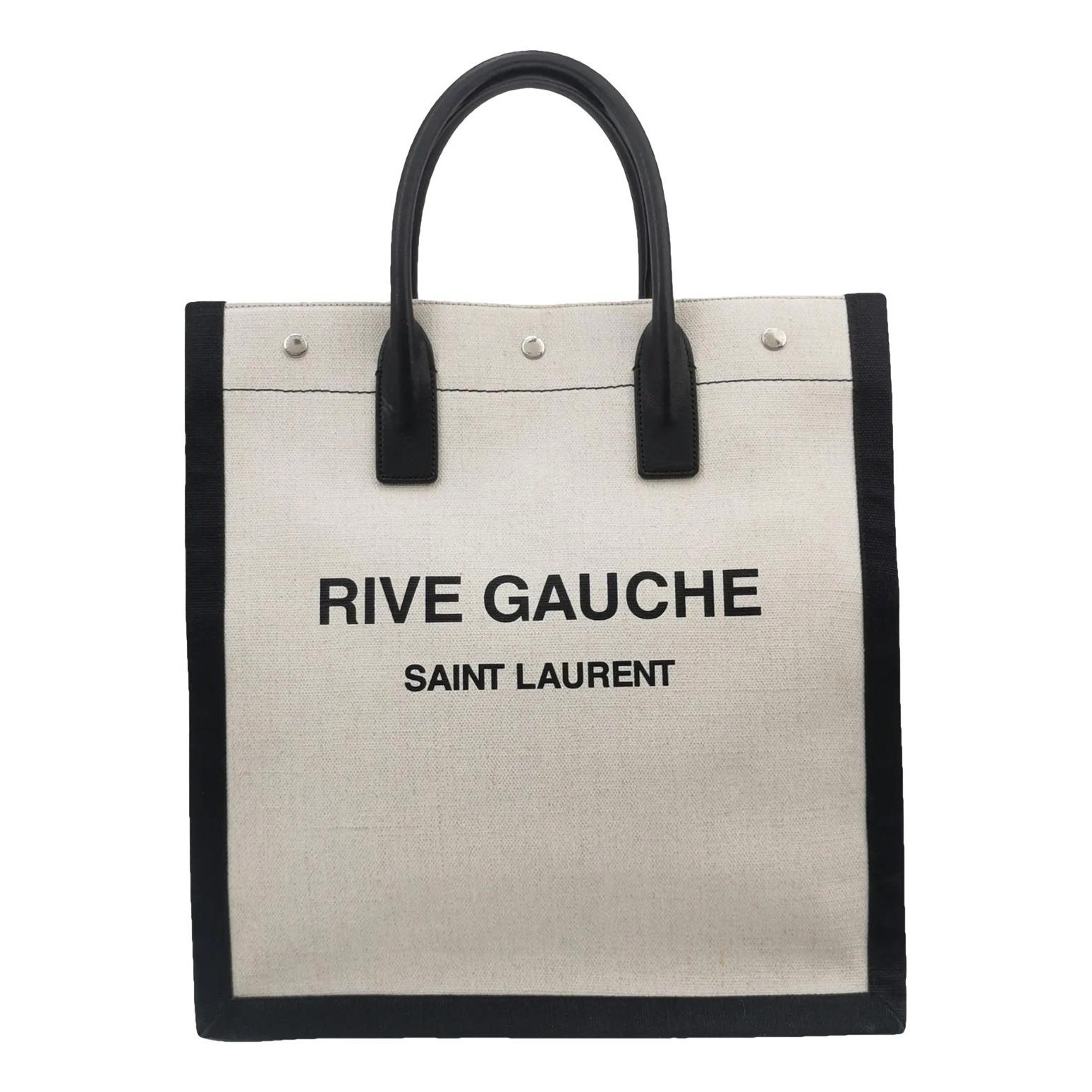 Rive Gauche cloth handbag