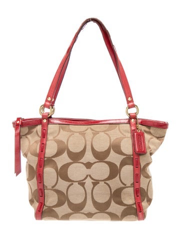 Coach Canvas Shoulder Bag