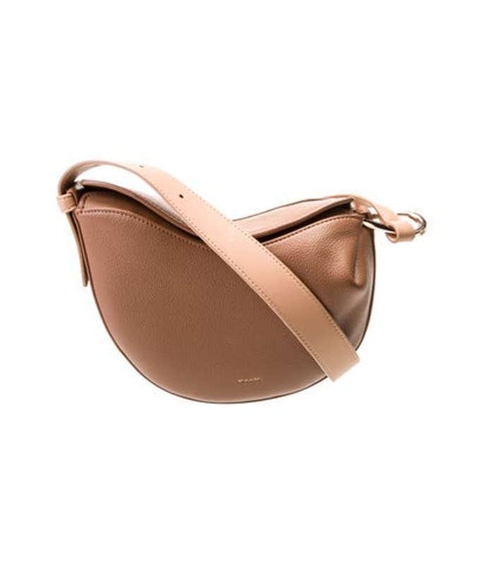 Polene Leather Crossbody Bag