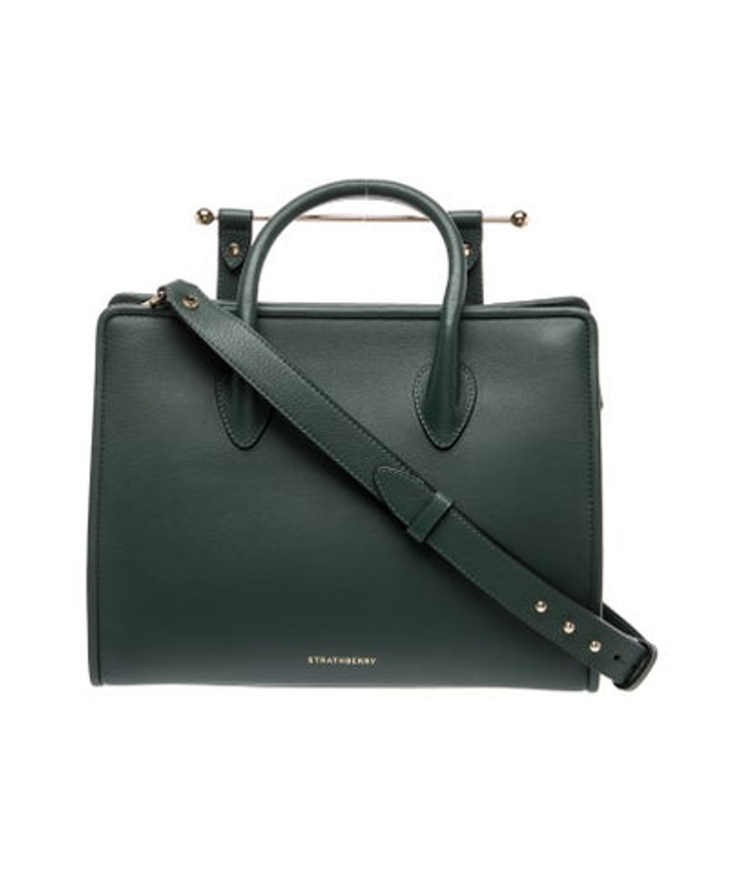 Strathberry Leather Top Handle Bag