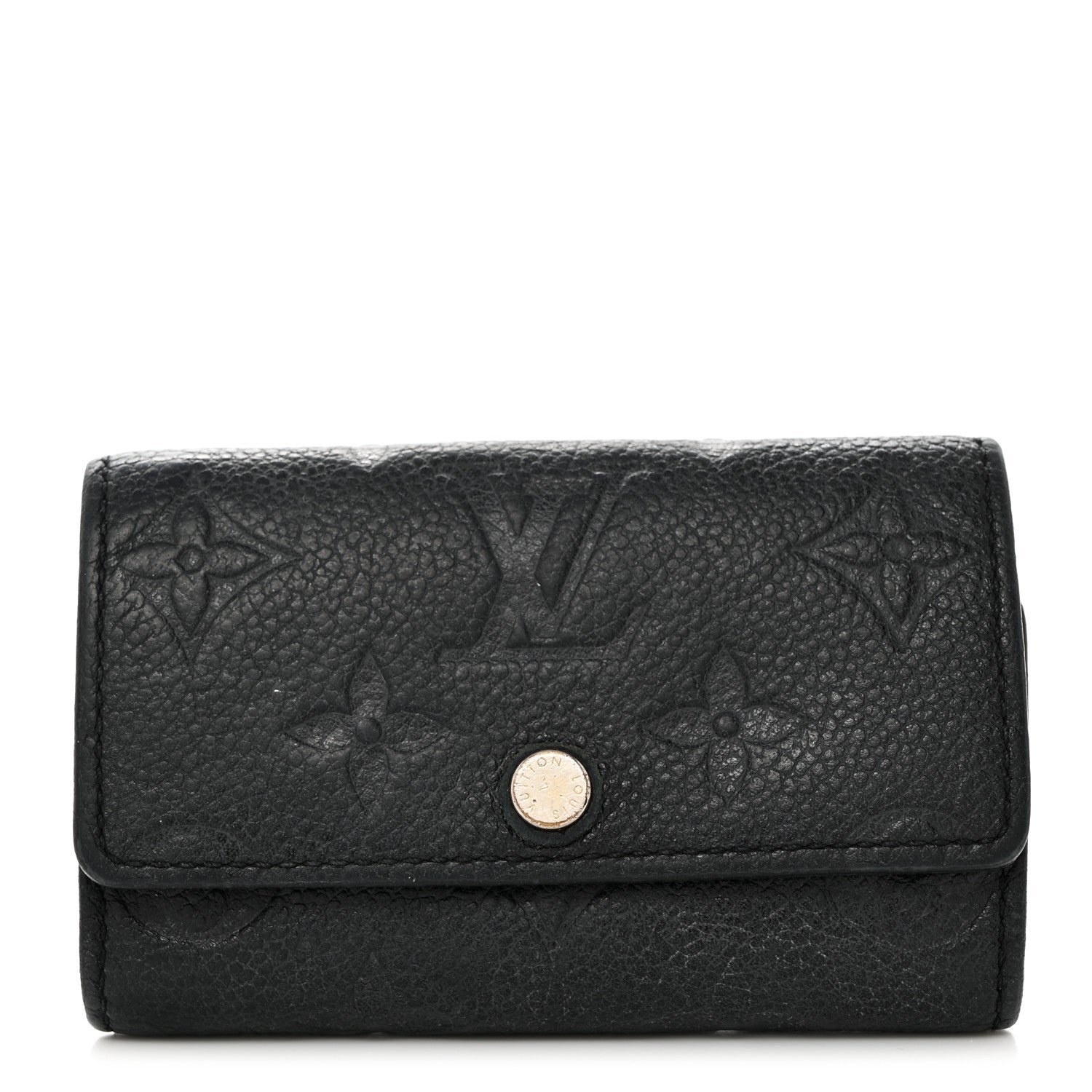 Louis Vuitton Empreinte Multicles 6 Key Holder Black