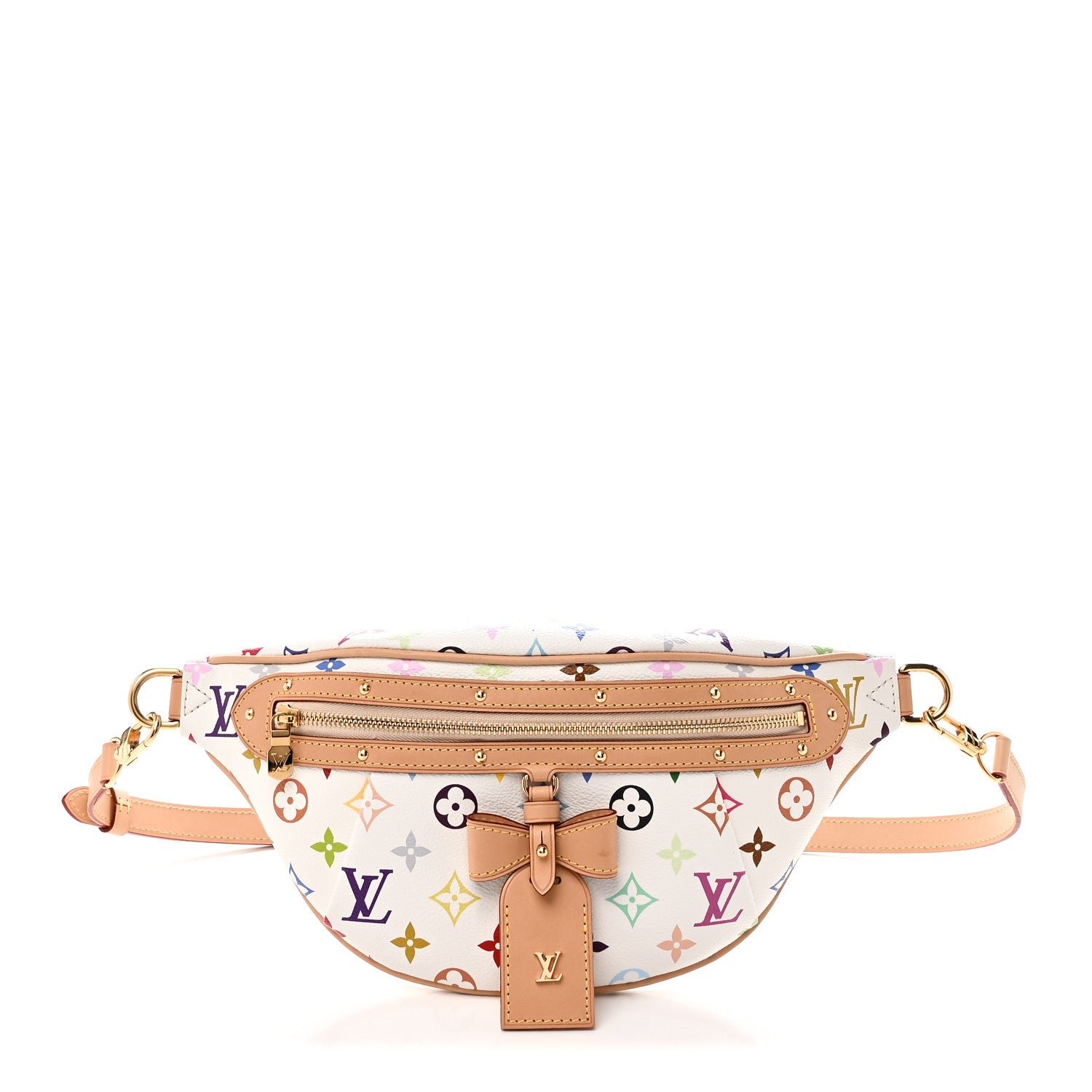 Louis Vuitton LV X TM Monogram Multicolor High Rise Bumbag White