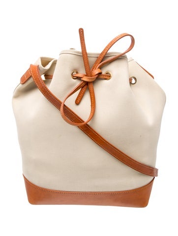 Canvas Bucket Bag