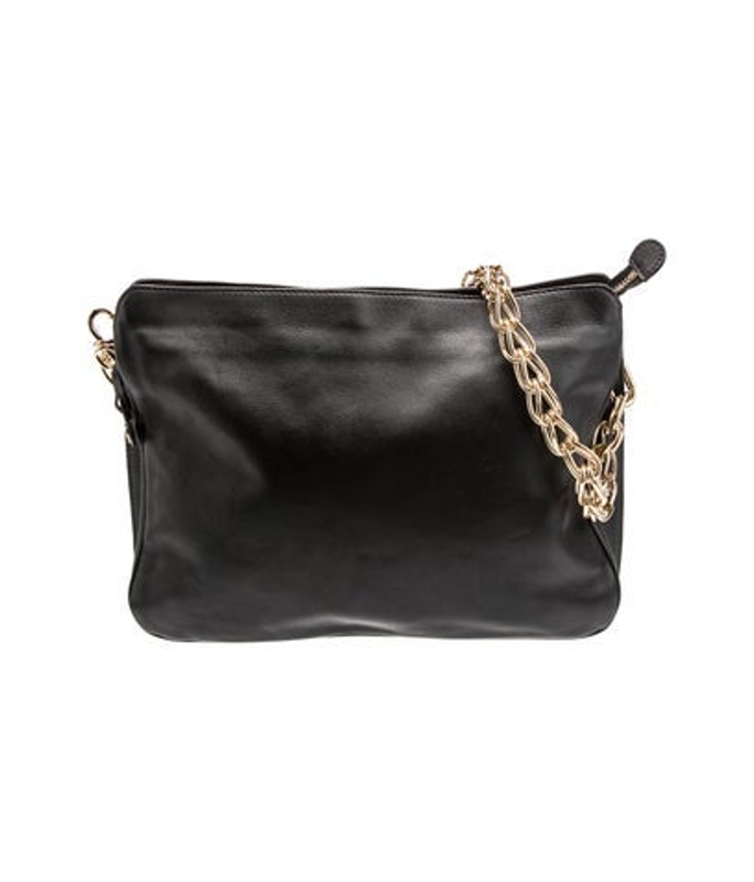 Delvaux Calfskin Shoulder Bag