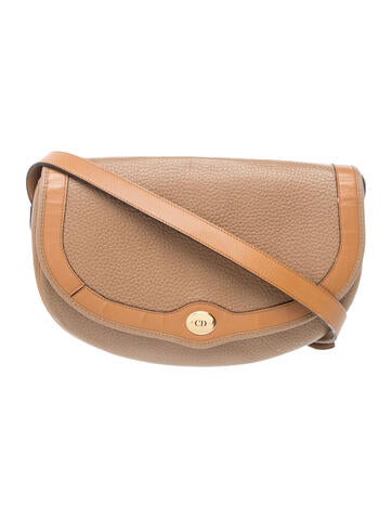 Dior Leather Crossbody Bag Vintage
