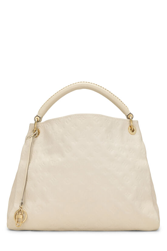 Louis Vuitton White Empreinte Artsy MM