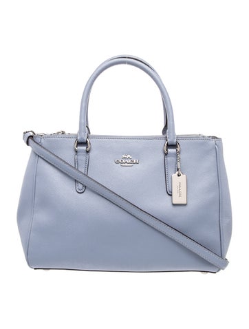 Leather Top Handle Bag