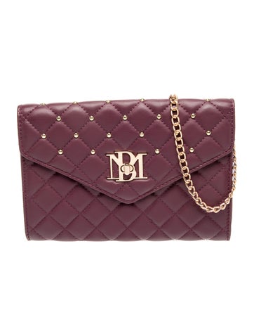 Badgley Mischka Vegan Leather Messenger Bag