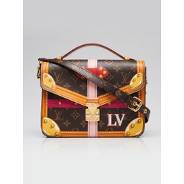 Louis Vuitton Limited Edition Monogram Canvas Summer Trunks Trompe L'oeil Metis Pochette Bag