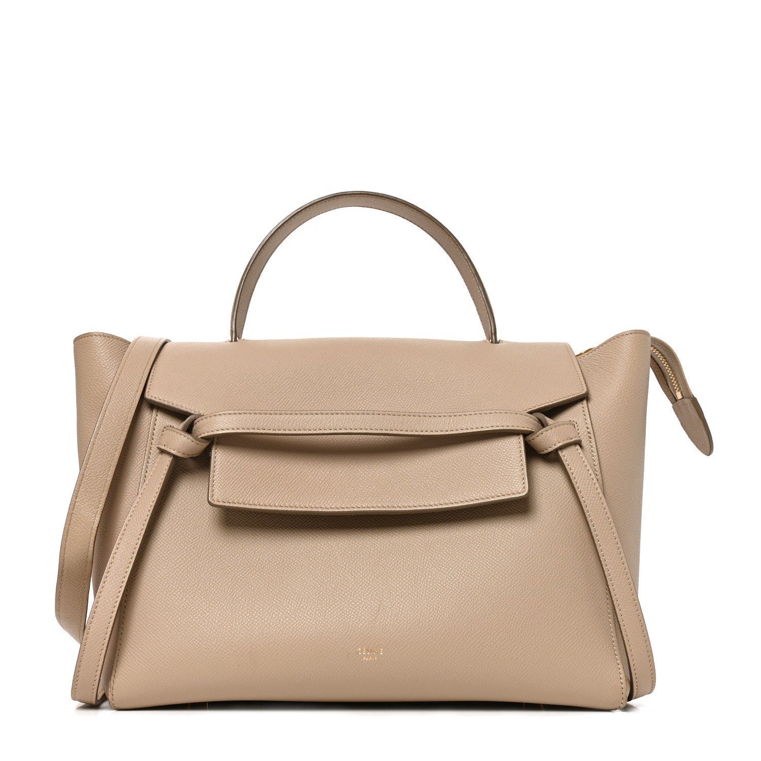 Celine Grained Calfskin Mini Belt Bag Light Taupe