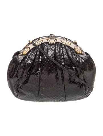 Snakeskin Evening Bag Vintage