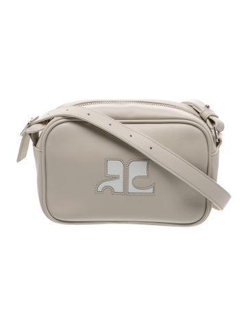 Courreges Leather Crossbody Bag