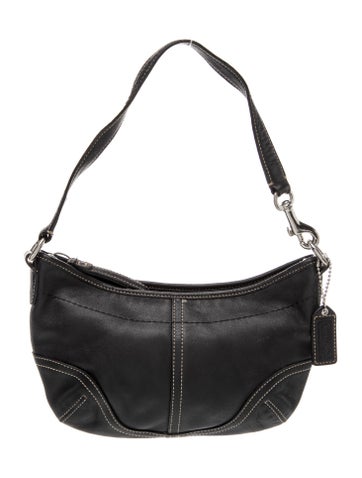 Coach Leather Shoulder Bag