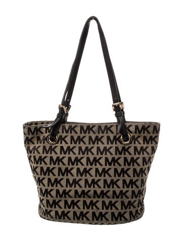 Michael Kors Canvas Top Handle Bag
