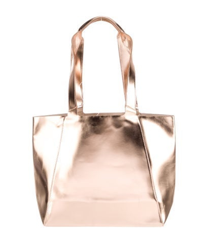 Issey Miyake Miyake Leather Tote Bag