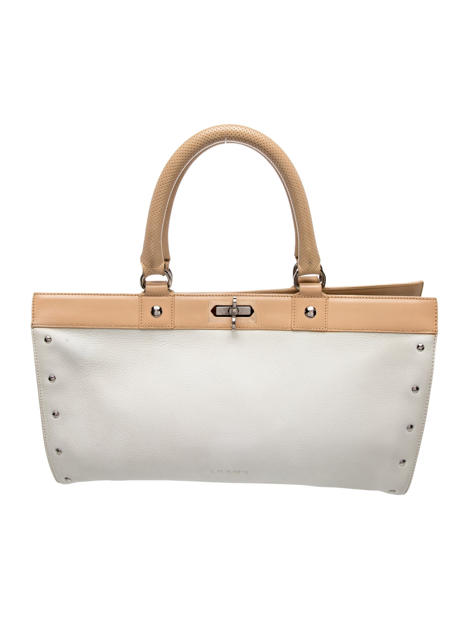 Leather Top Handle Bag Vintage