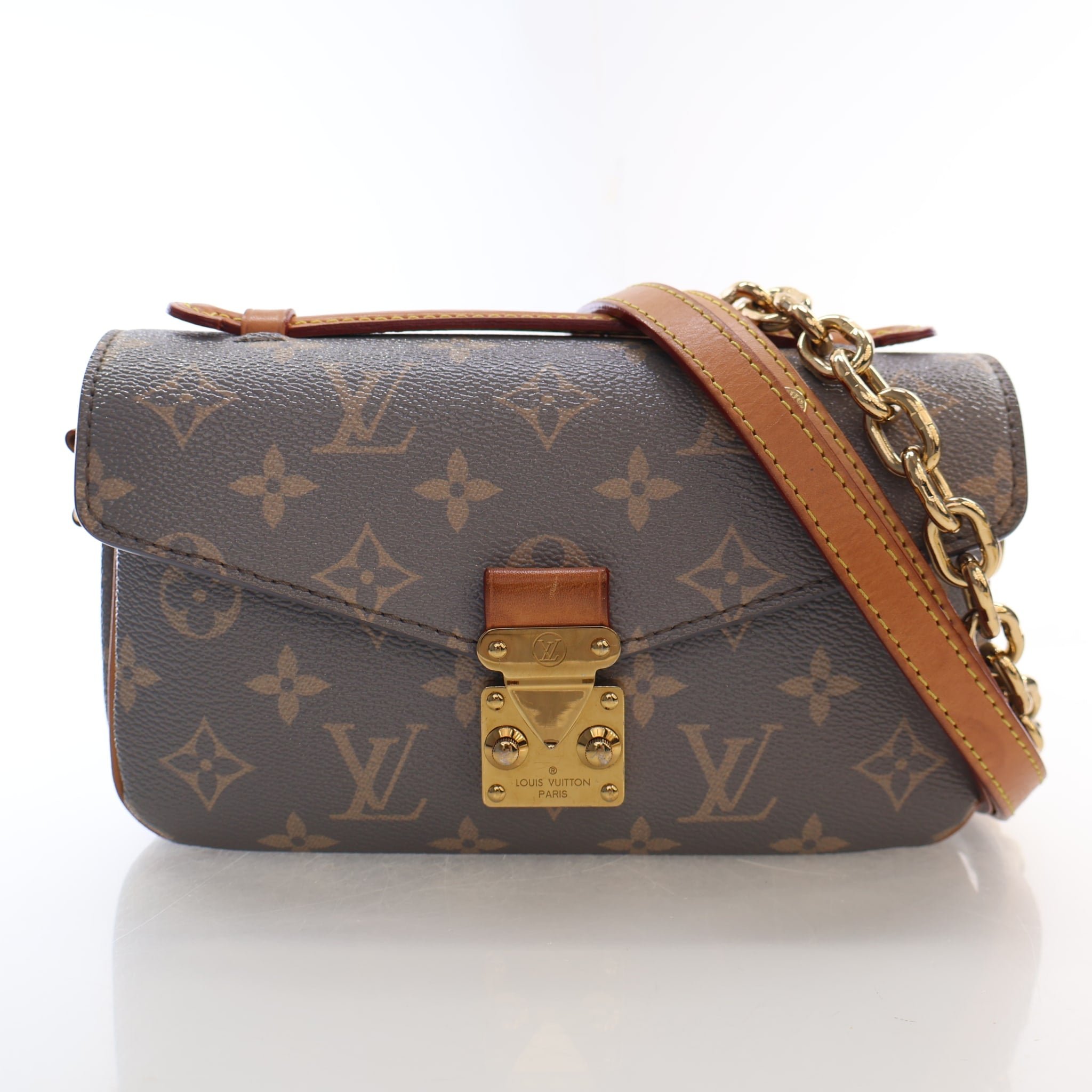 Louis Vuitton Canvas Monogram Pochette Metis East West