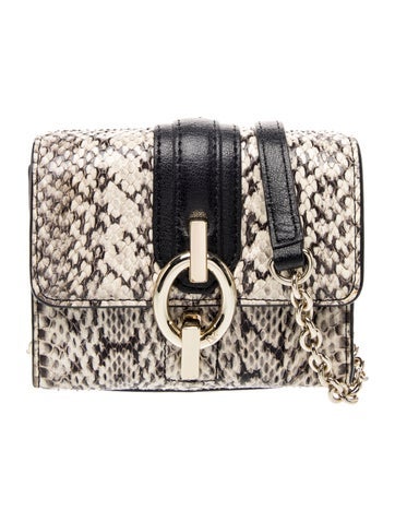Snakeskin Shoulder Bag