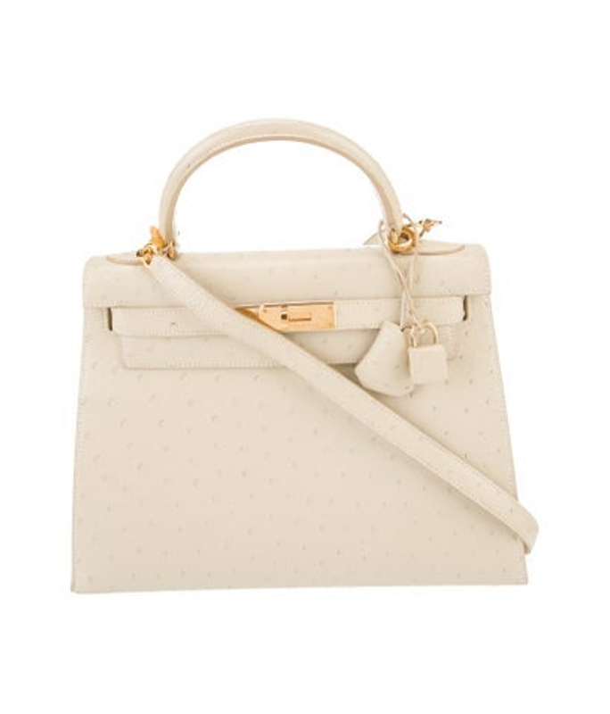 Hermes Ostrich Kelly Sellier 28