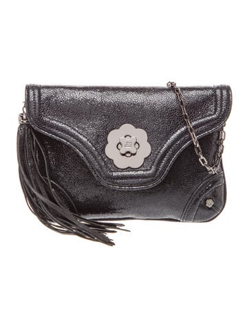 Patent Leather Top Handle Bag