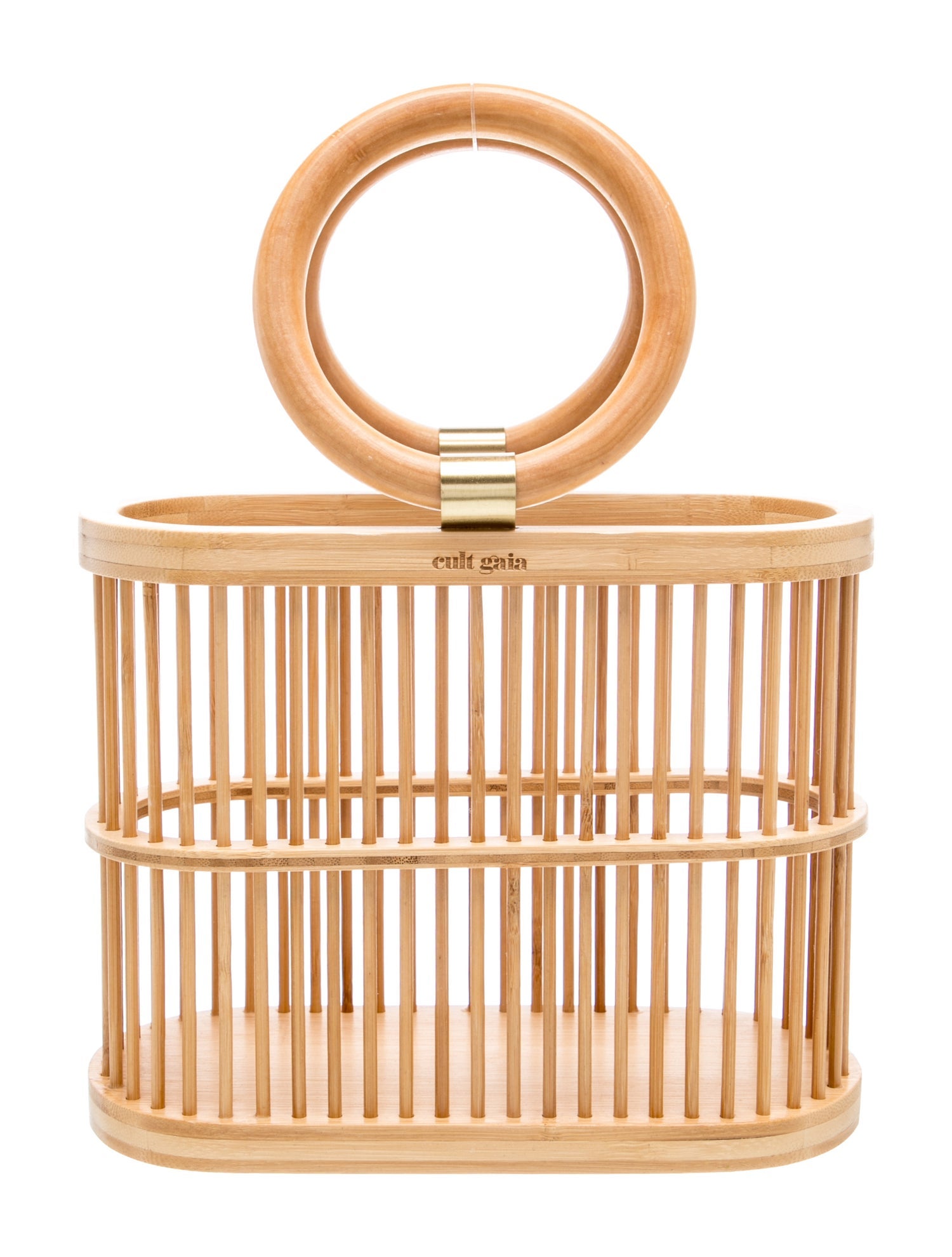 Bamboo Top Handle Bag