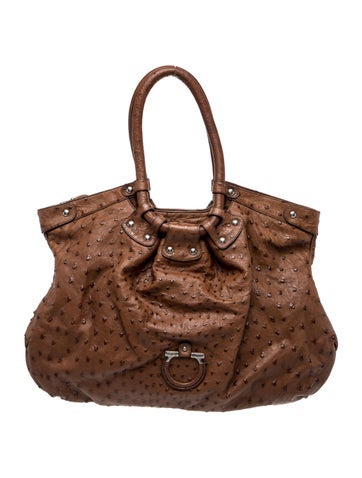Ferragamo Gancini Top Handle Bag