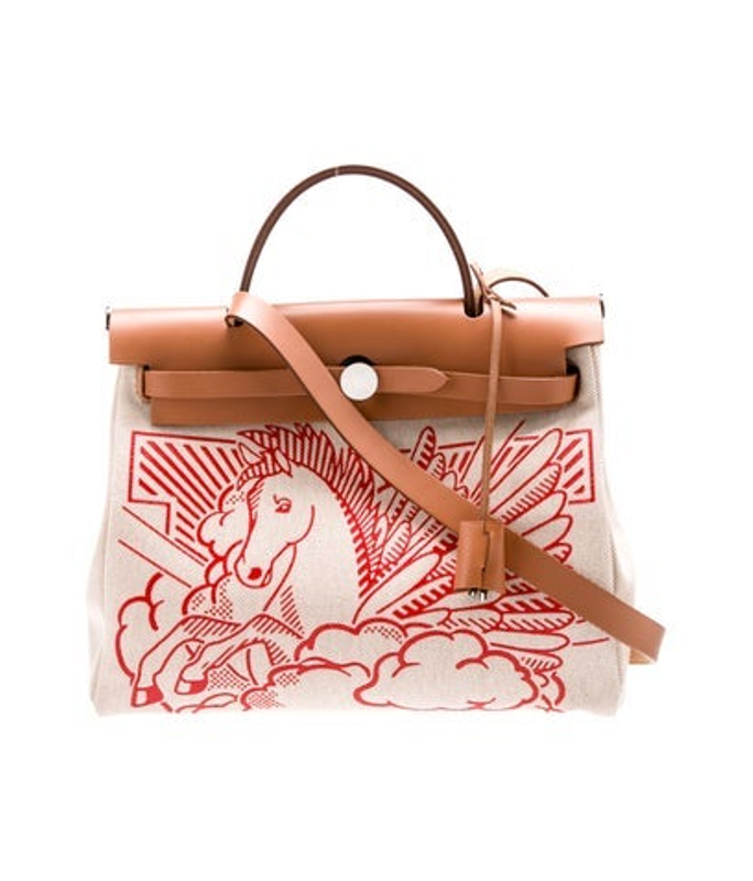 Hermes Toile H Pegase Pop Herbag Zip 31