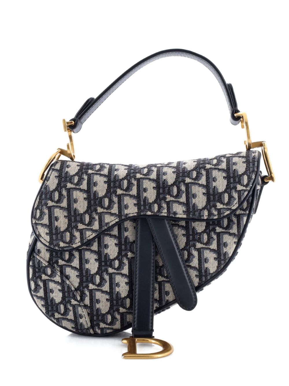 Dior Saddle Handbag Oblique Canvas Mini shoulder bag