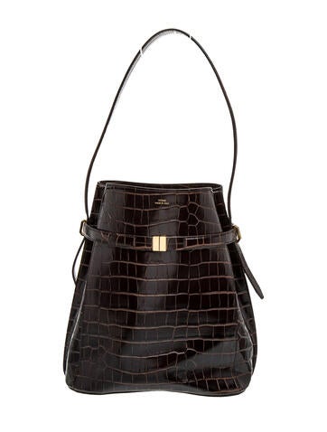Embossed Leather Belted