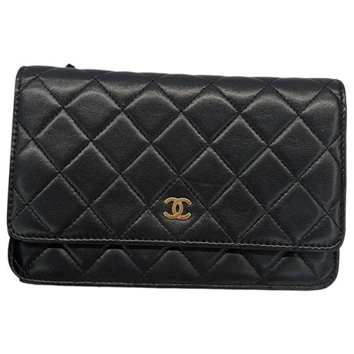 Wallet On Chain Timeless/Classique leather crossbody bag