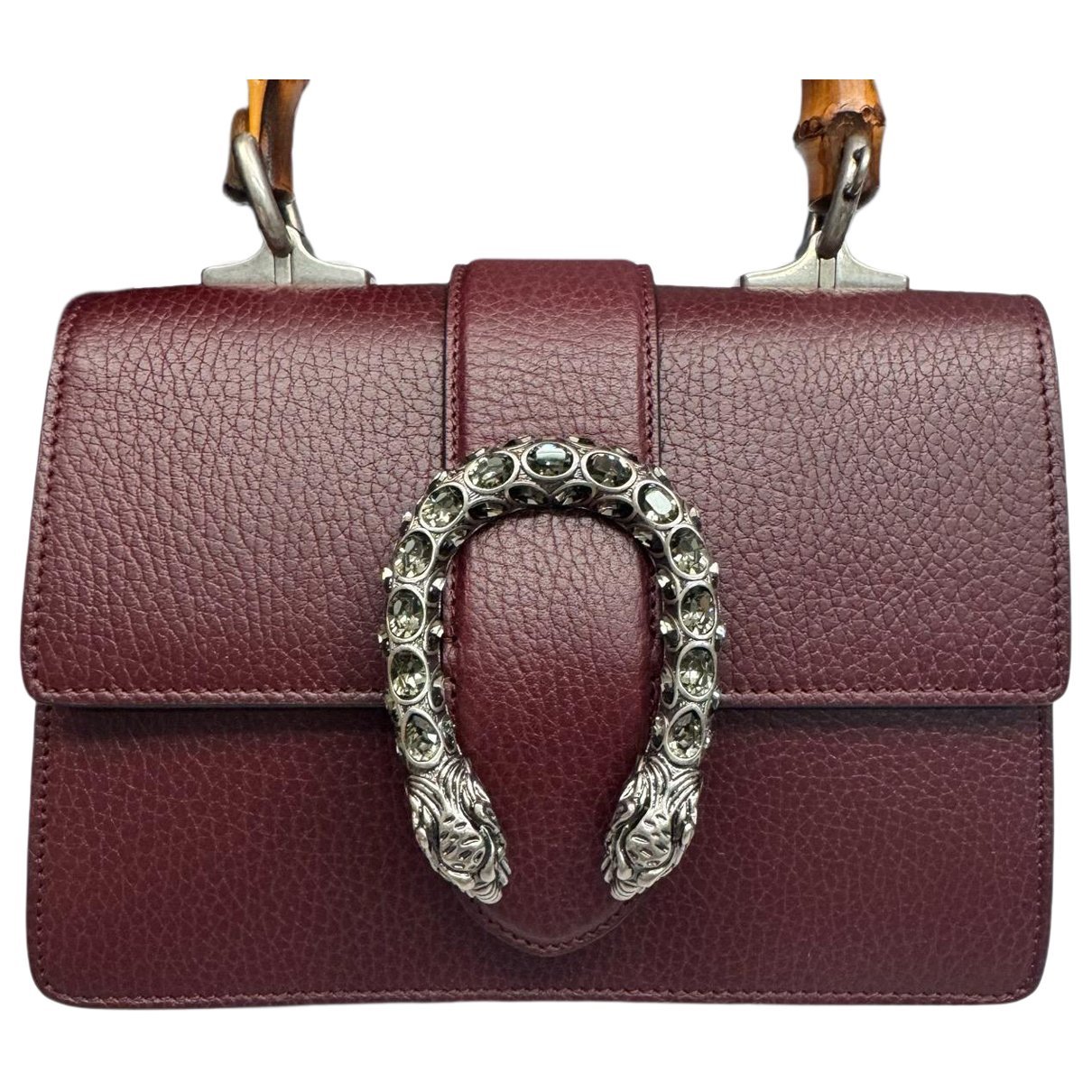 Dionysus Bamboo leather handbag