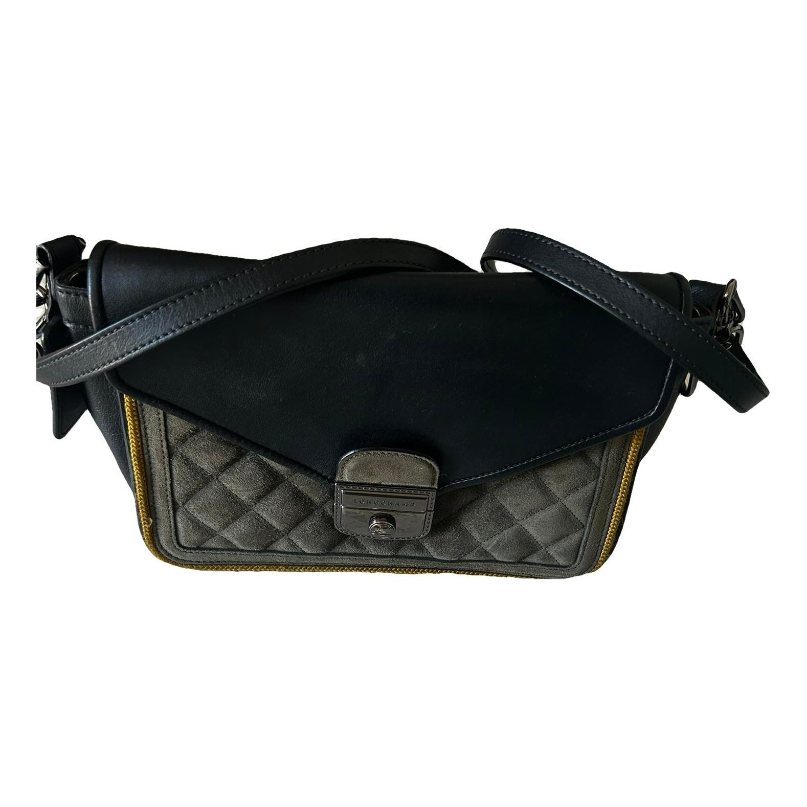 Mademoiselle leather crossbody bag