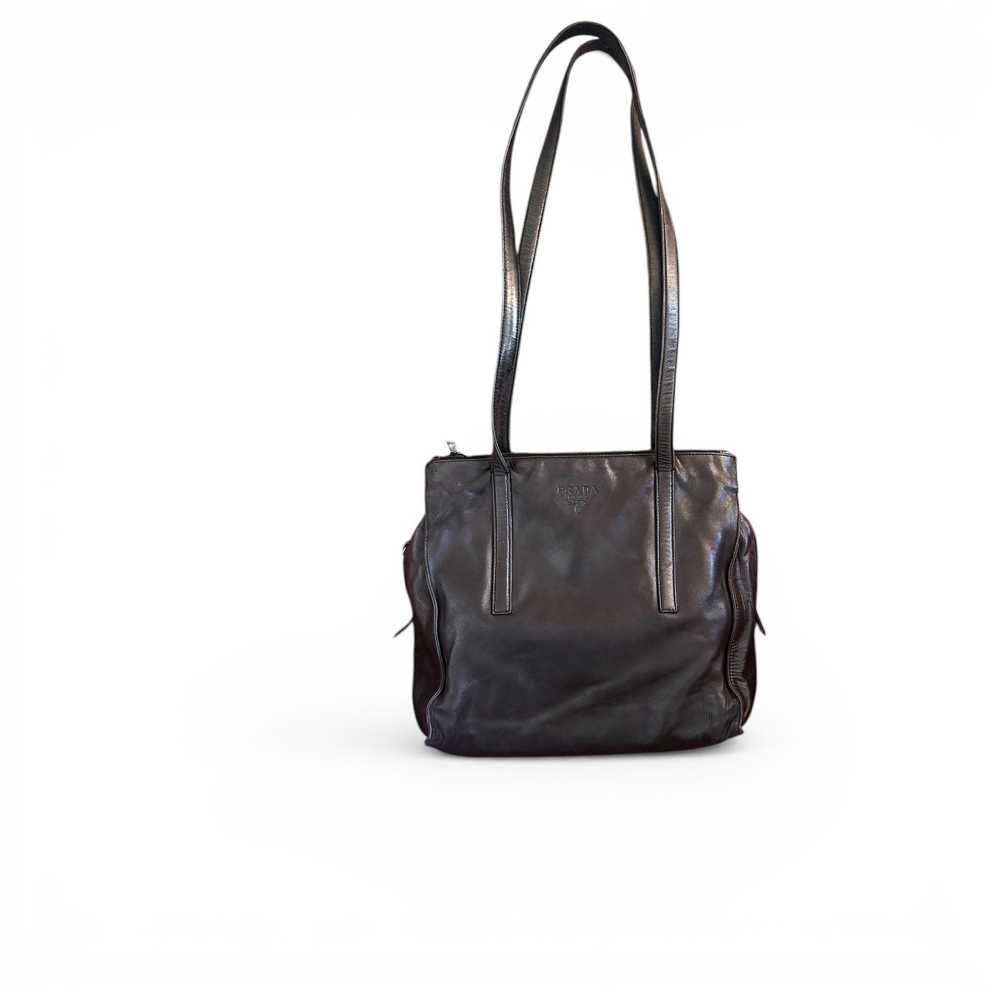 Leather handbag