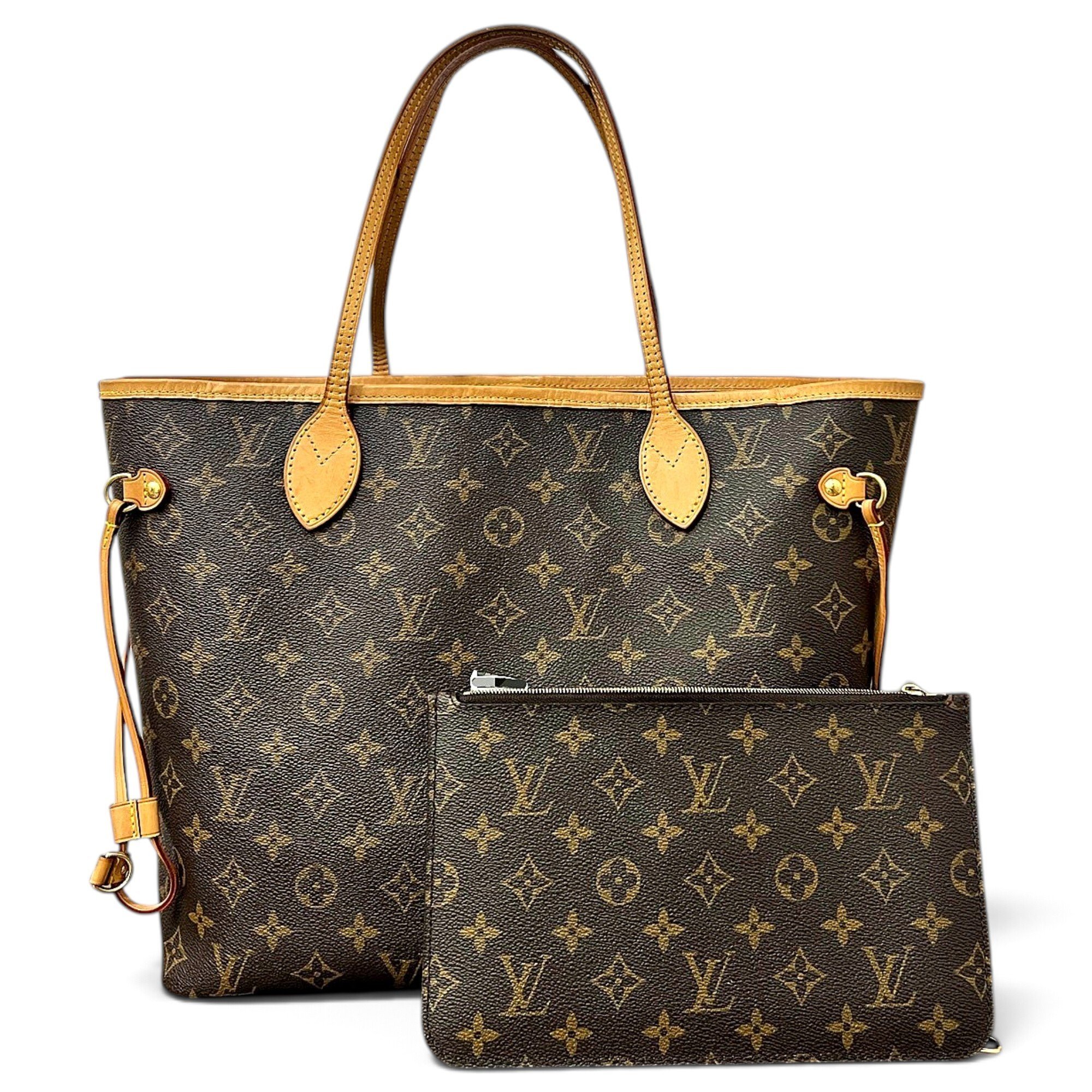 Neverfull leather handbag