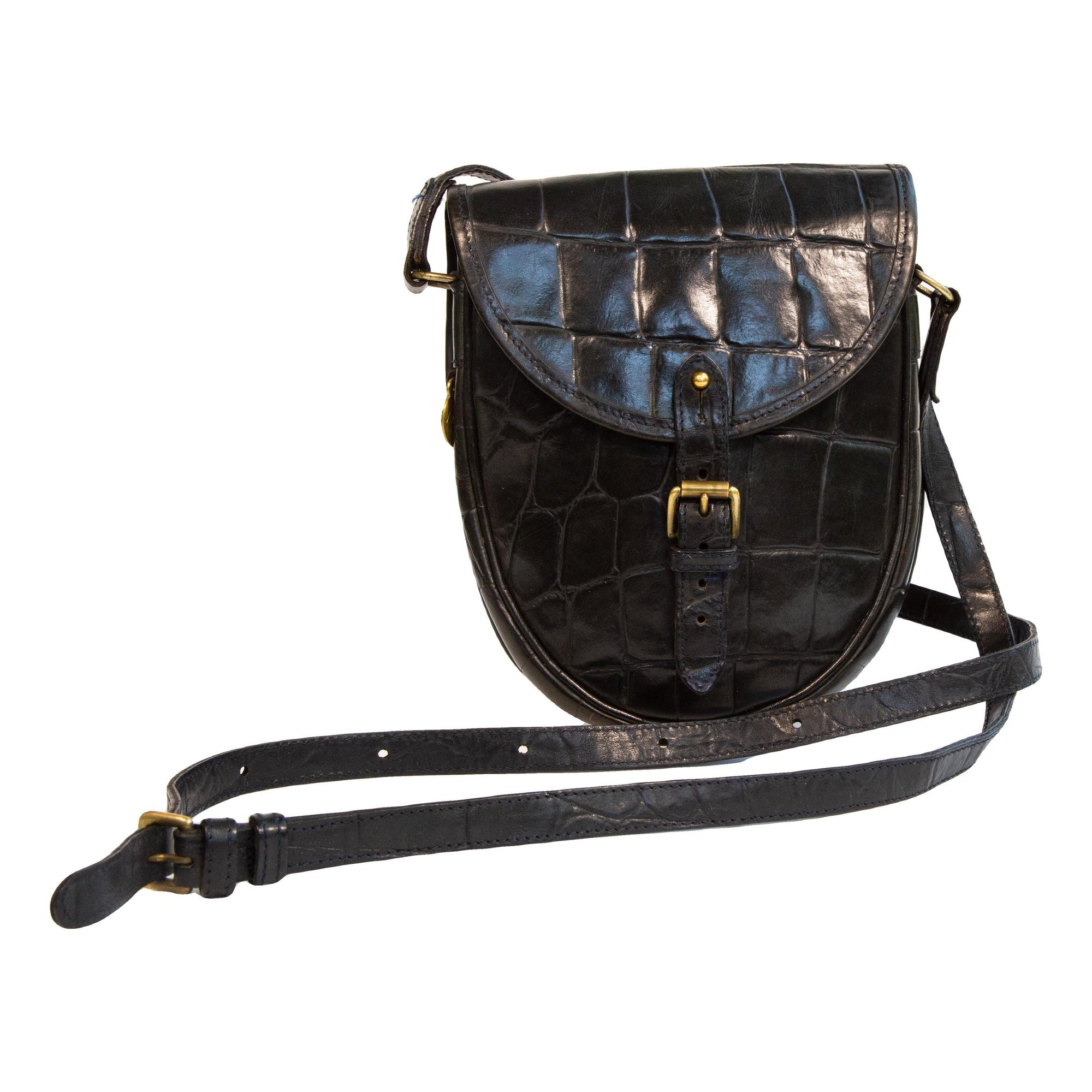 Leather crossbody bag
