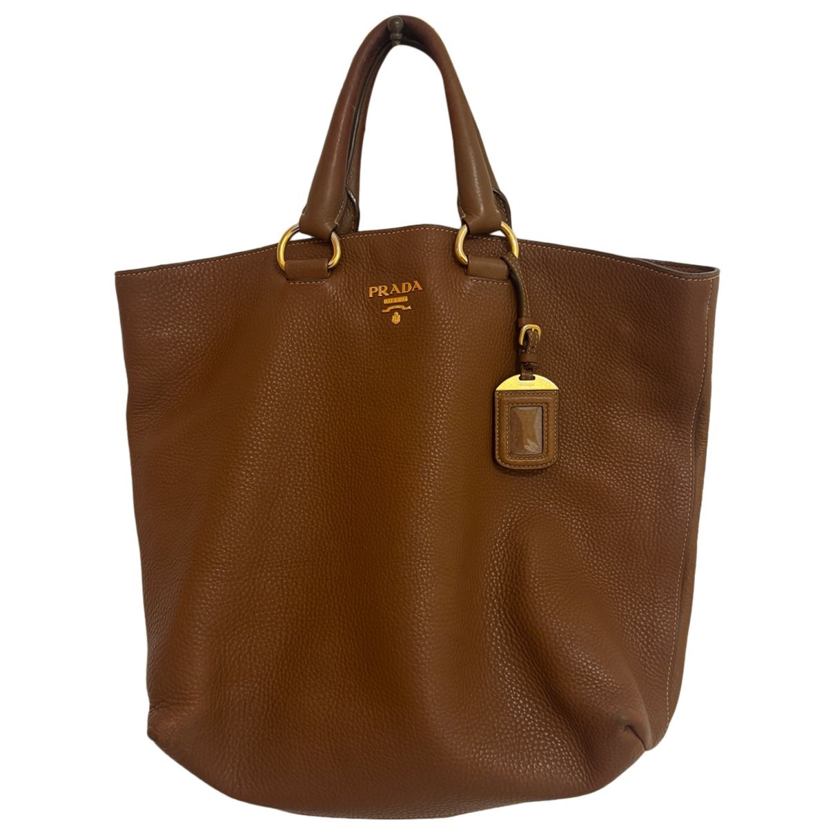 Leather tote