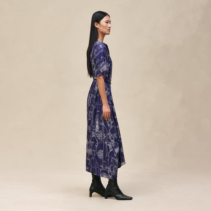 Bleu Abysse "Etriers Remix" Classic Caftan
