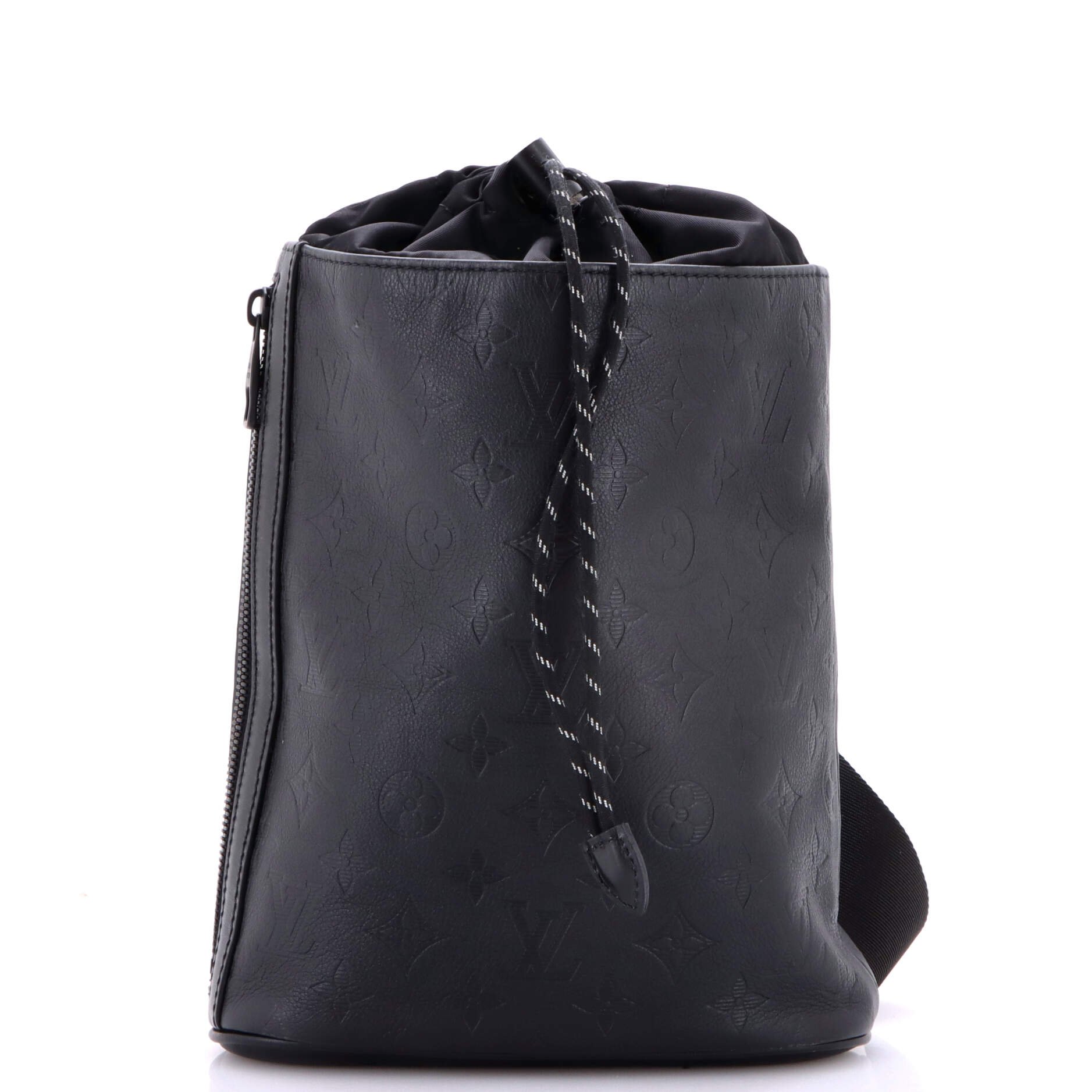 Chalk Sling Bag Monogram Shadow Leather