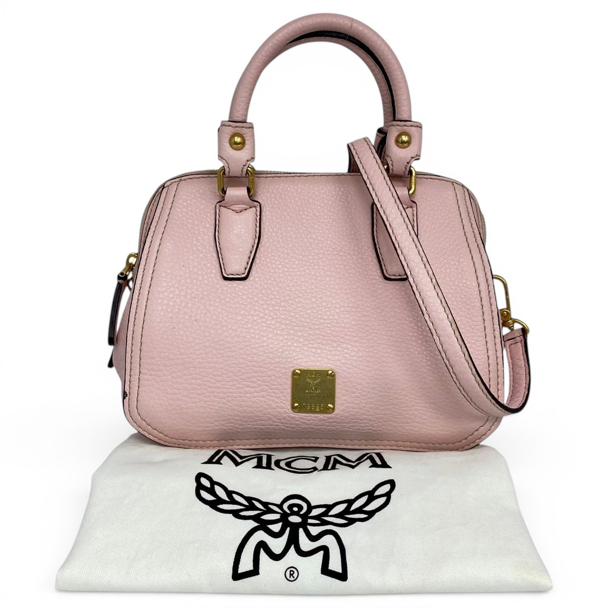 Leather handbag