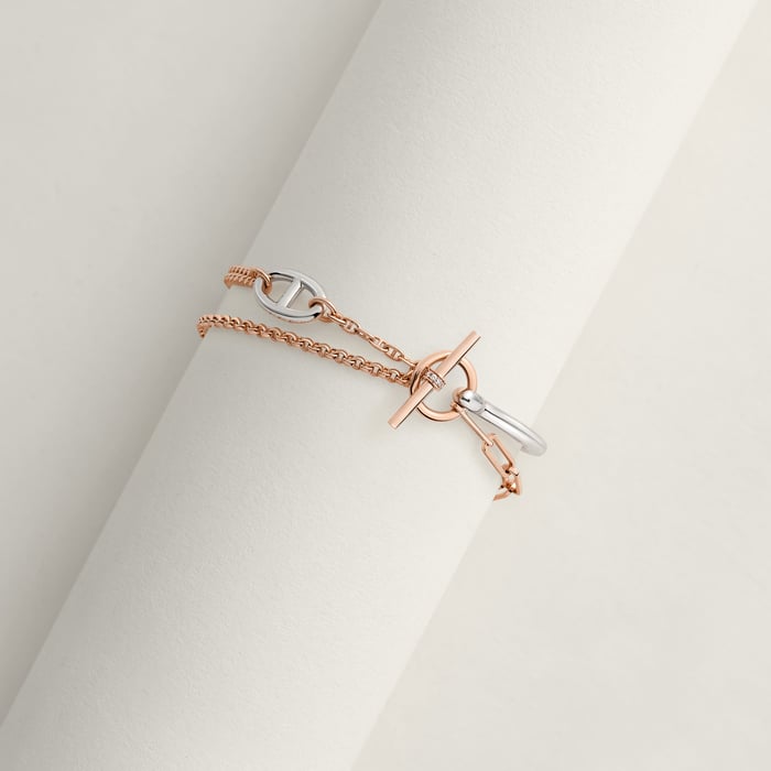 Sans Coloris Mix and H Bracelet, Large Model